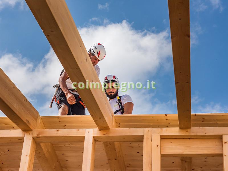 ampliamento casa in legno in Lecce Salento Puglia