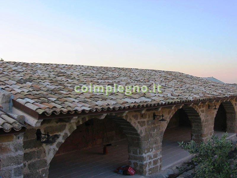 Masseria con tetti in legno gallipoli lecce 1